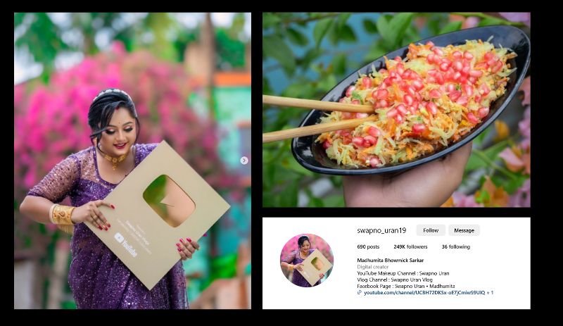 Image of Influencer Madhumita Bhowmick Sarkar